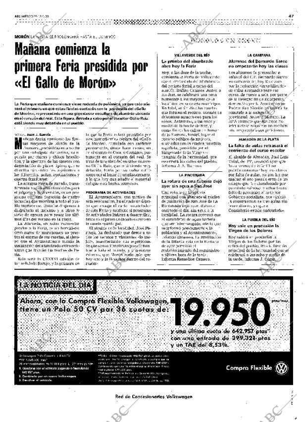 ABC SEVILLA 15-09-1999 página 47