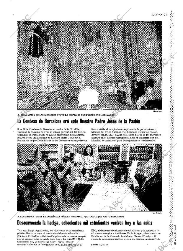 ABC SEVILLA 15-09-1999 página 5