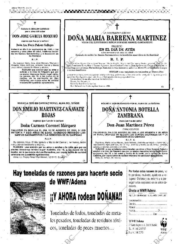 ABC SEVILLA 15-09-1999 página 73