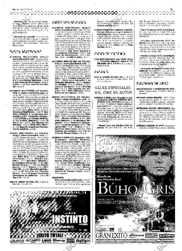 ABC SEVILLA 15-09-1999 página 99