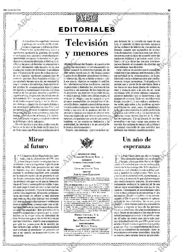 ABC MADRID 16-09-1999 página 13
