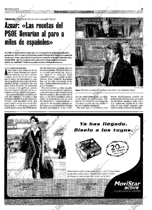 ABC MADRID 16-09-1999 página 21
