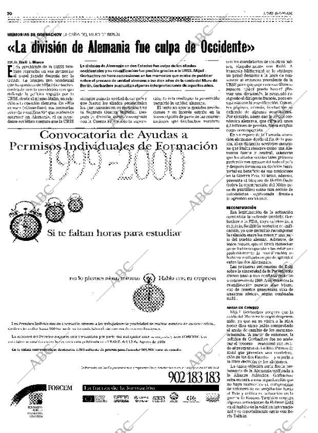 ABC MADRID 16-09-1999 página 30