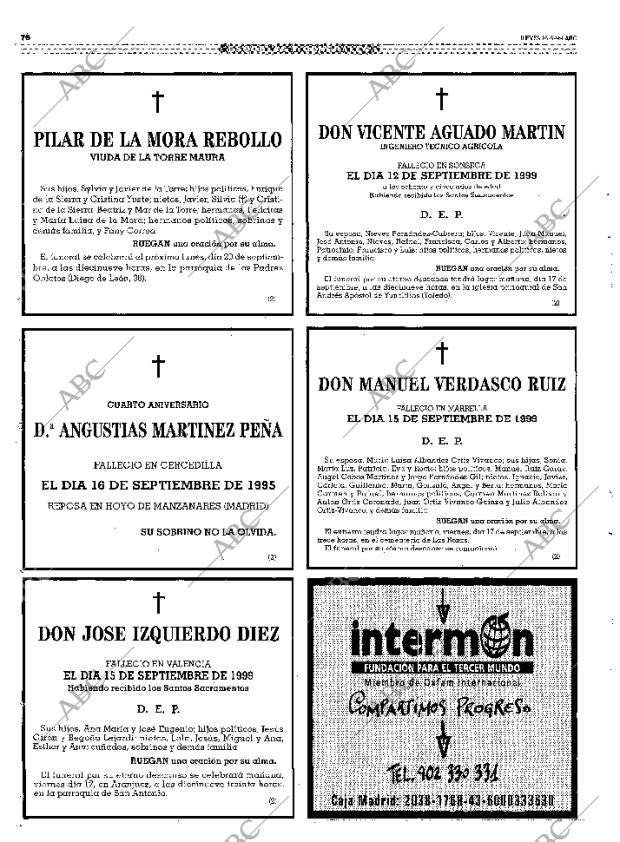 ABC MADRID 16-09-1999 página 76