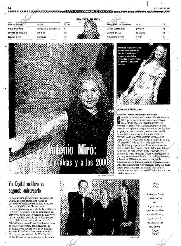 ABC MADRID 16-09-1999 página 84