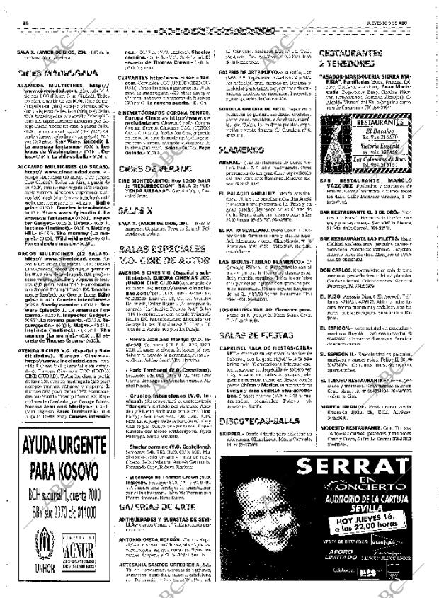 ABC SEVILLA 16-09-1999 página 96