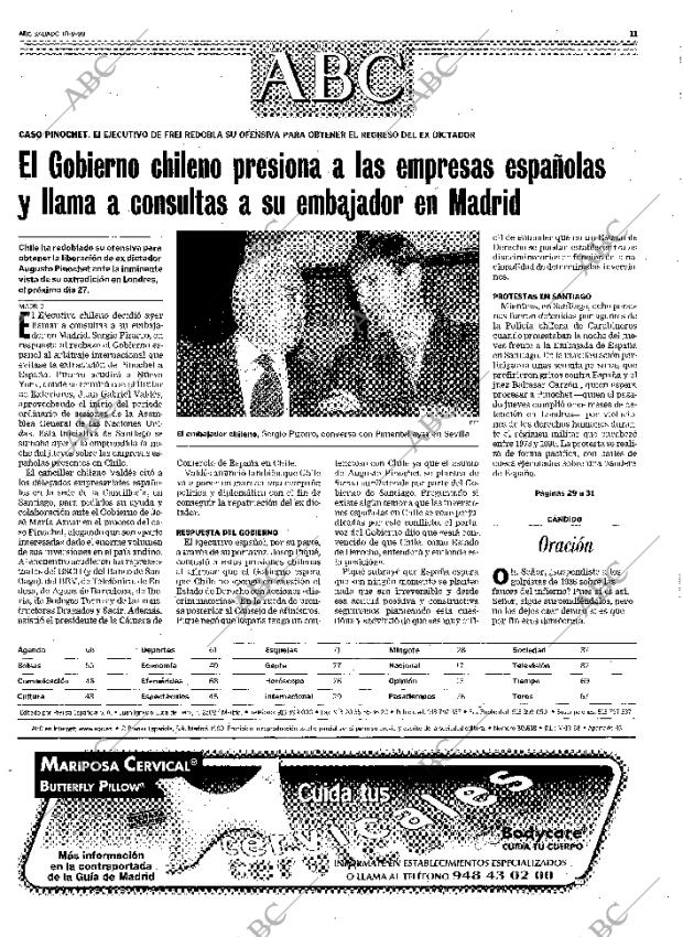 ABC MADRID 18-09-1999 página 11
