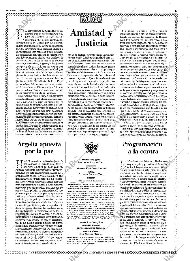ABC MADRID 18-09-1999 página 13