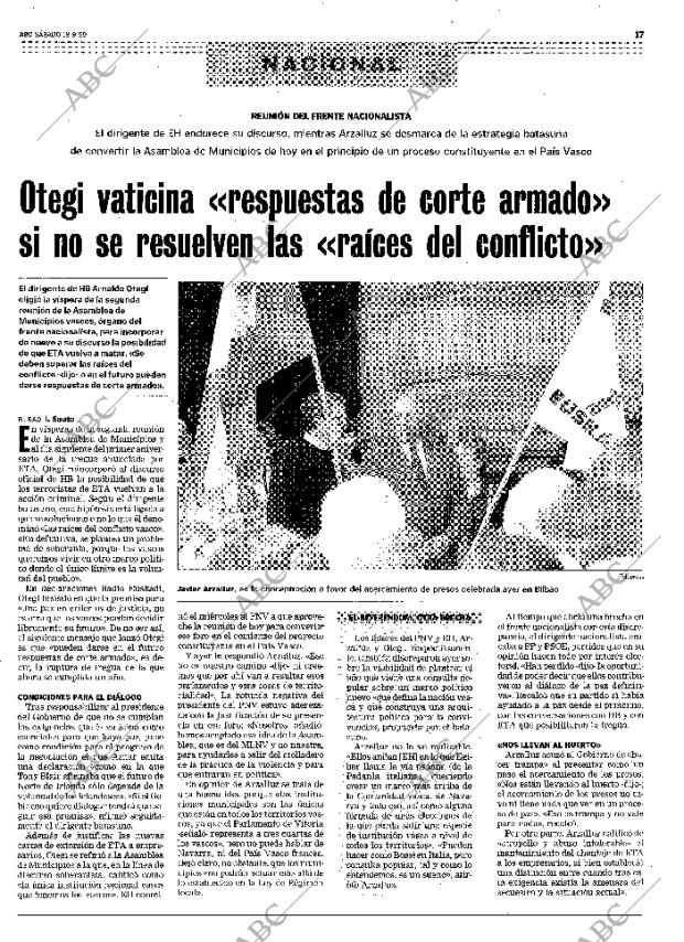 ABC MADRID 18-09-1999 página 17