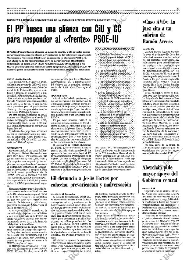 ABC MADRID 18-09-1999 página 27