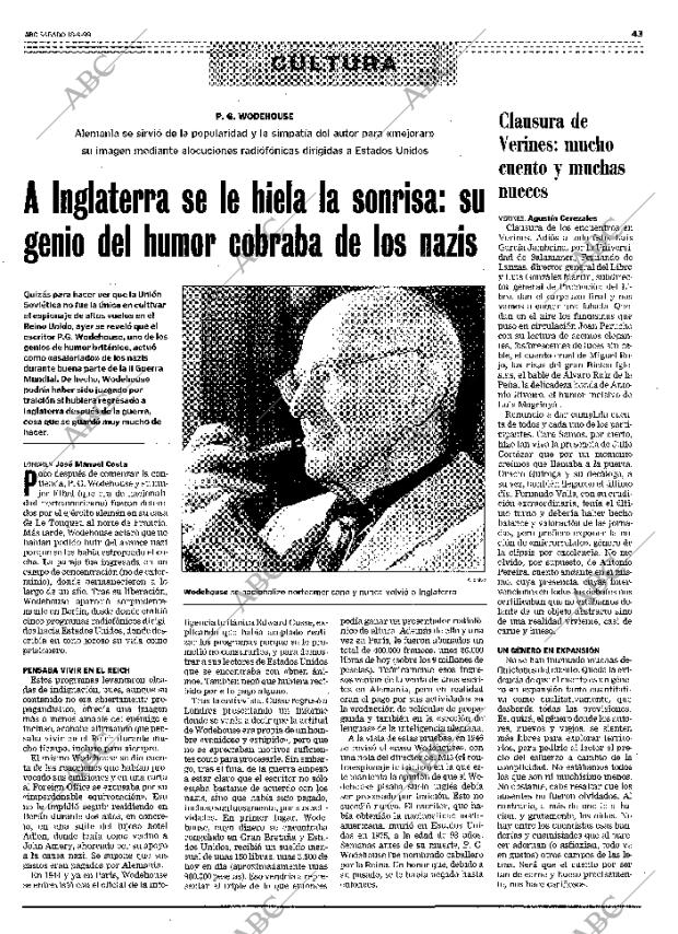 ABC MADRID 18-09-1999 página 43
