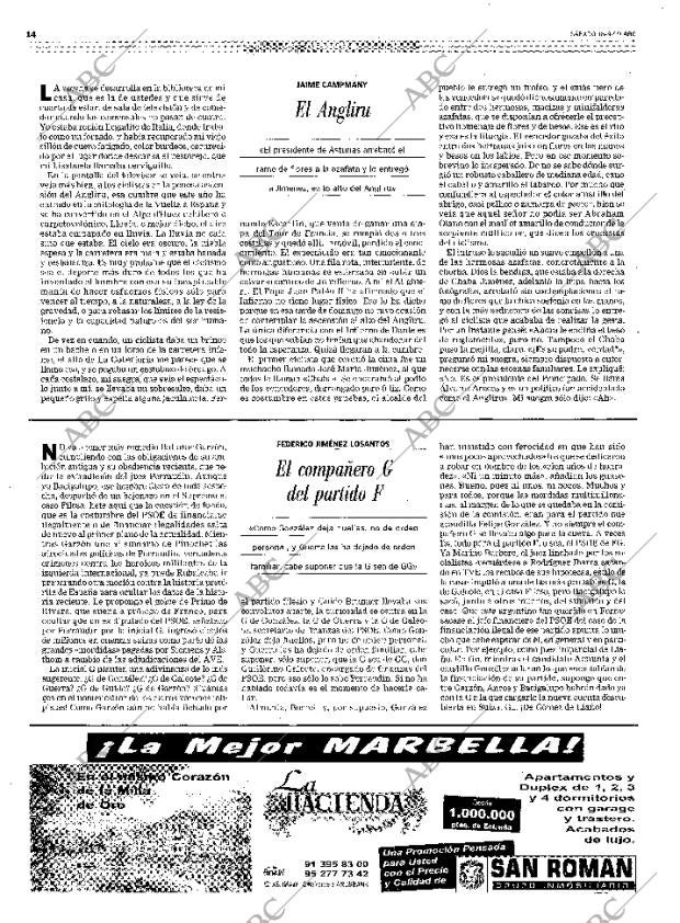 ABC SEVILLA 18-09-1999 página 14