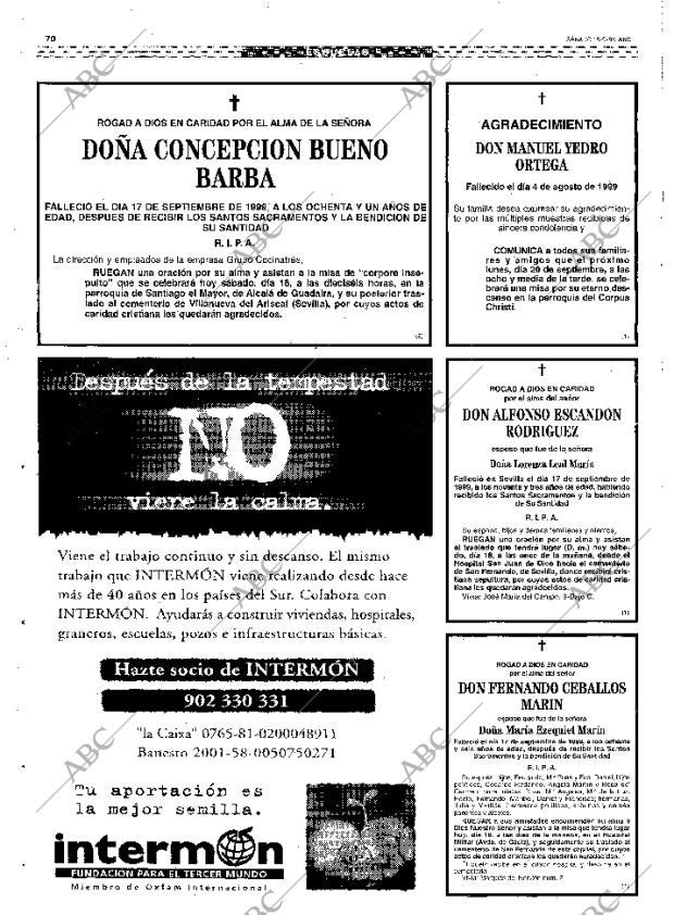 ABC SEVILLA 18-09-1999 página 70