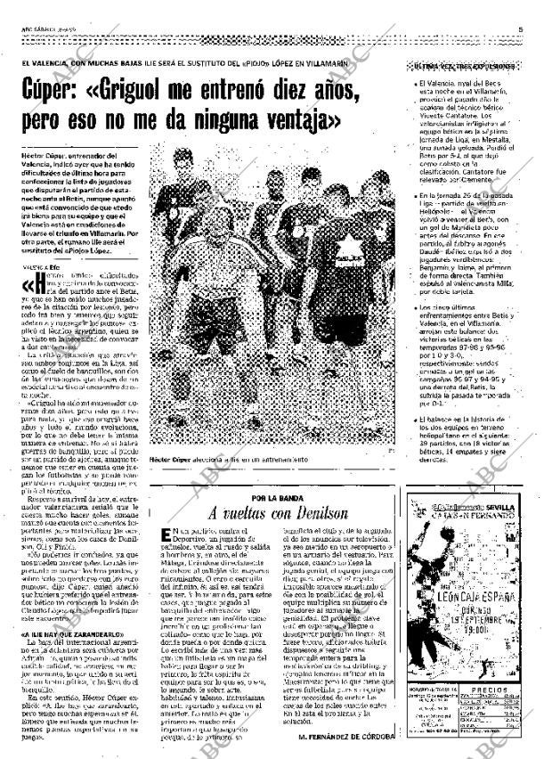 ABC SEVILLA 18-09-1999 página 85