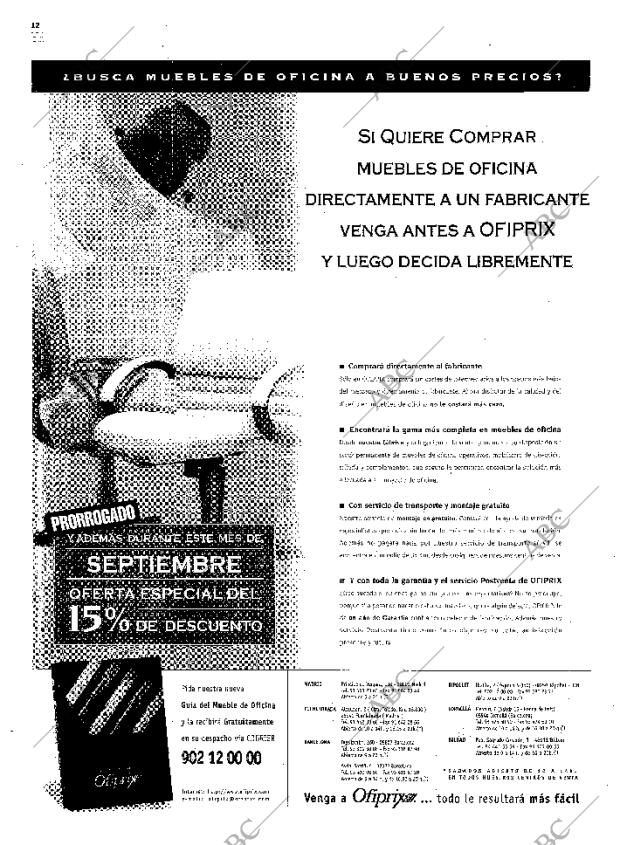 ABC MADRID 19-09-1999 página 12