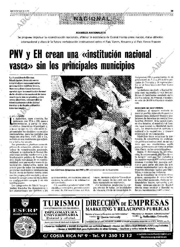 ABC MADRID 19-09-1999 página 19