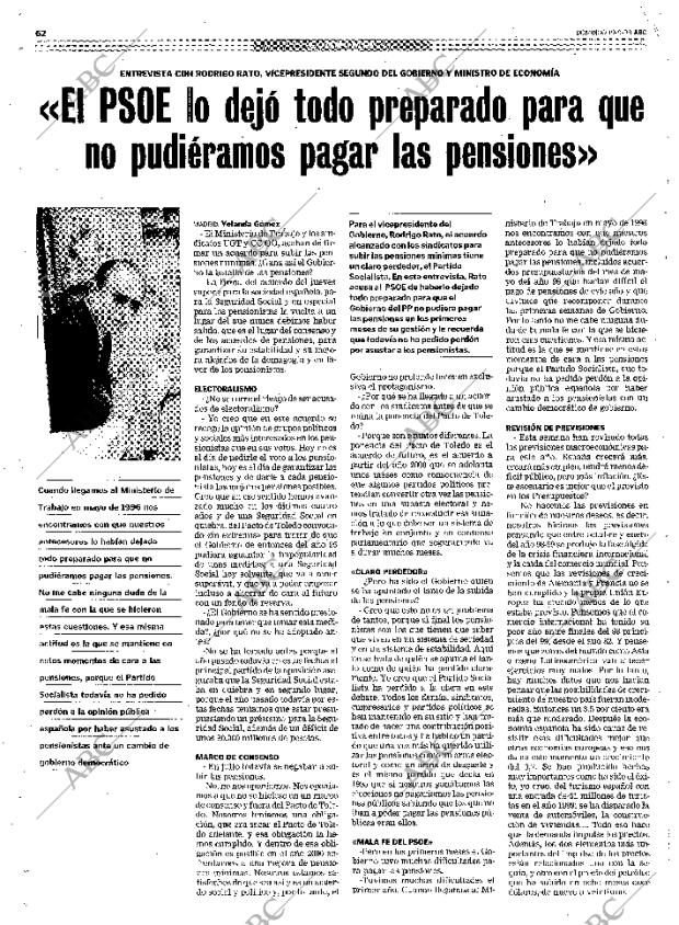 ABC MADRID 19-09-1999 página 62