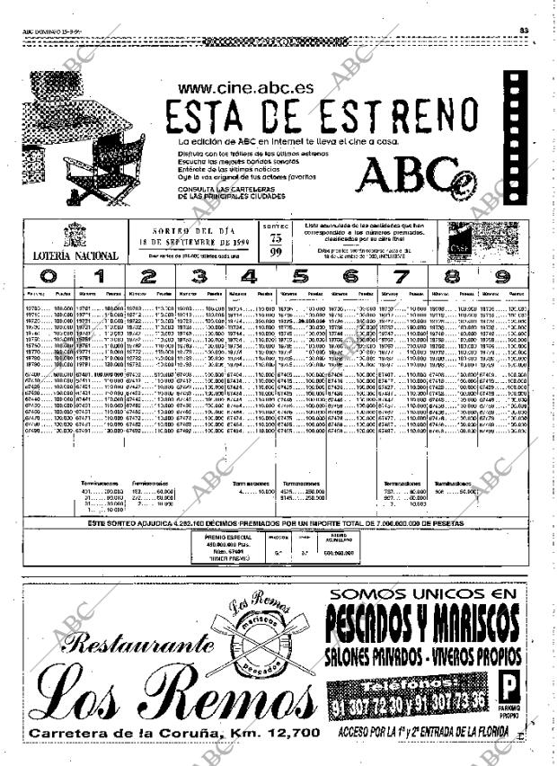 ABC MADRID 19-09-1999 página 83