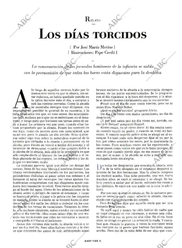 BLANCO Y NEGRO MADRID 19-09-1999 página 58