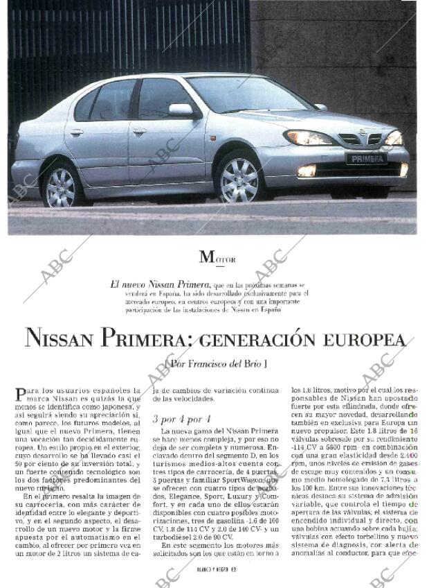 BLANCO Y NEGRO MADRID 19-09-1999 página 62