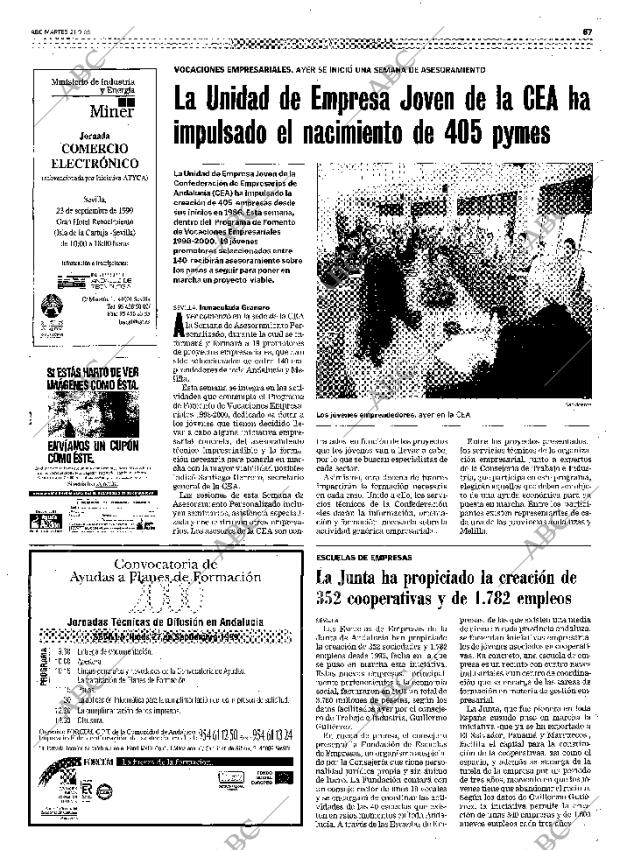 ABC SEVILLA 21-09-1999 página 67