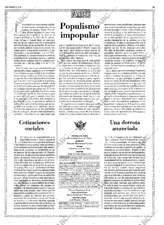 ABC MADRID 24-09-1999 página 11