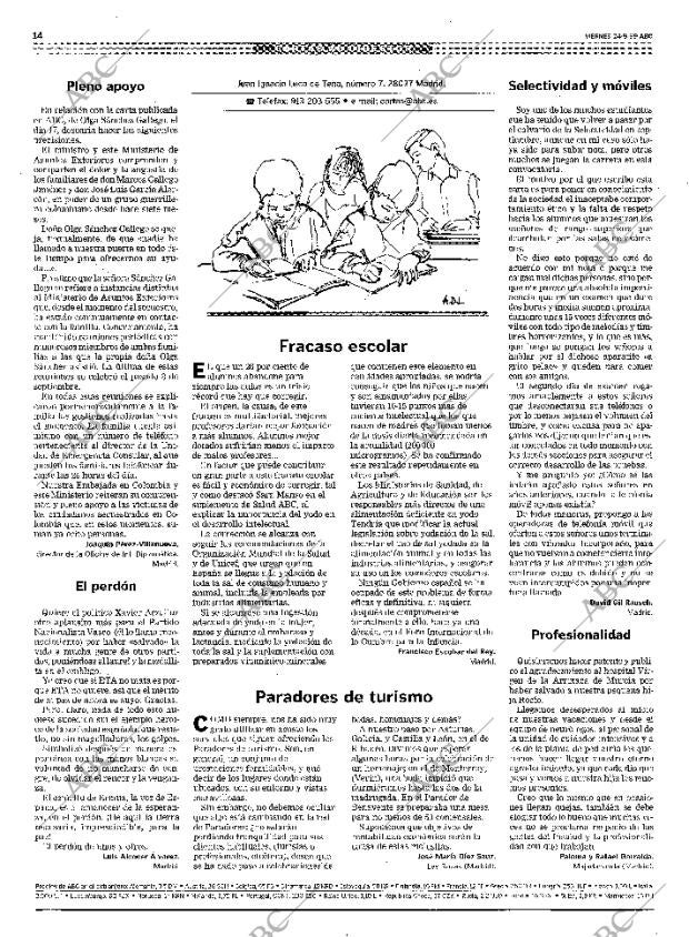 ABC MADRID 24-09-1999 página 14