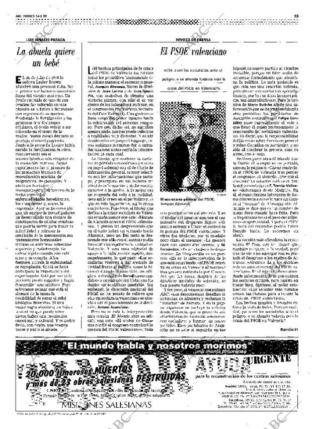 ABC MADRID 24-09-1999 página 15