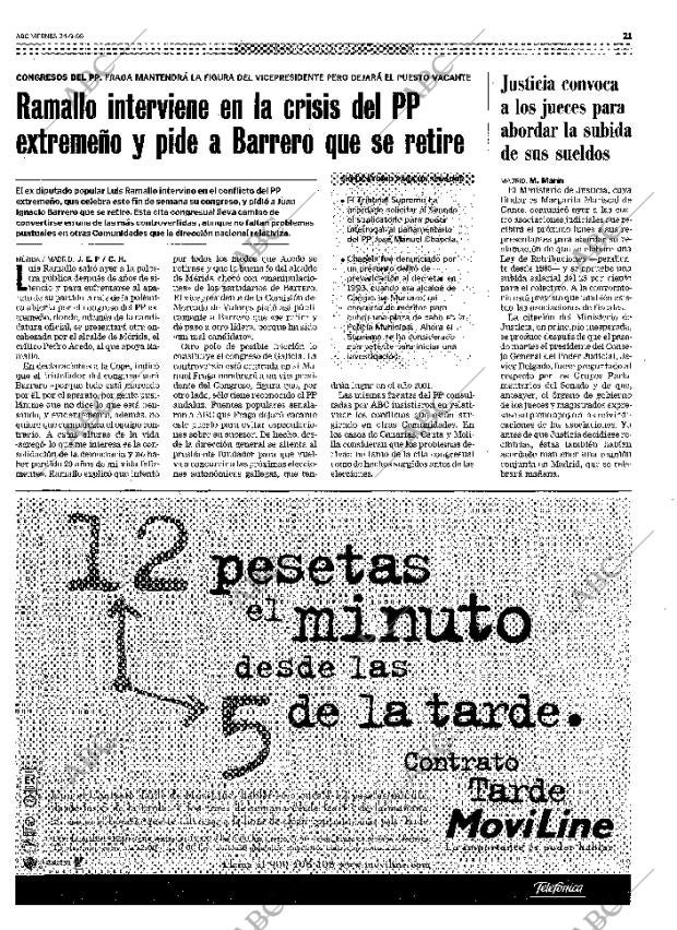 ABC MADRID 24-09-1999 página 21