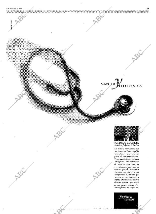 ABC MADRID 24-09-1999 página 23