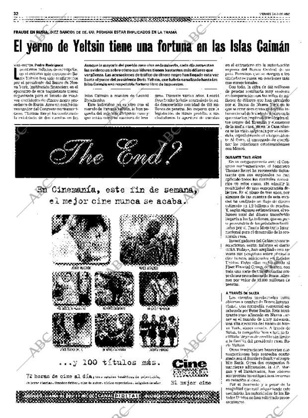 ABC MADRID 24-09-1999 página 32