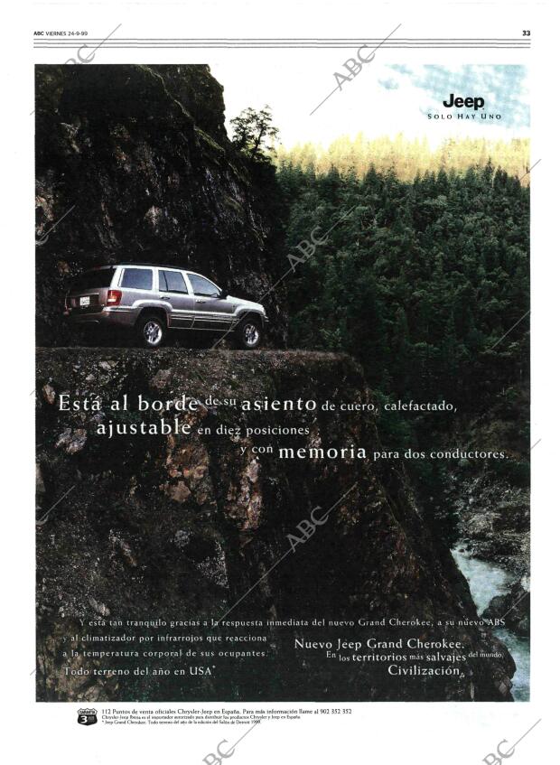 ABC MADRID 24-09-1999 página 33