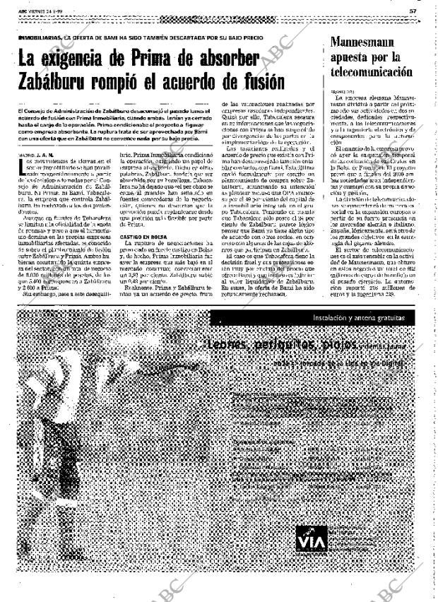 ABC MADRID 24-09-1999 página 57
