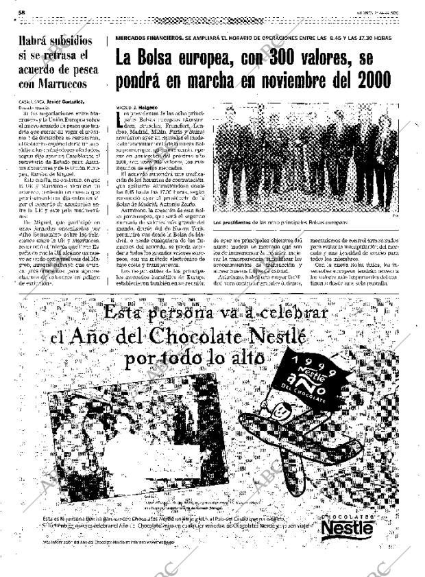 ABC MADRID 24-09-1999 página 58