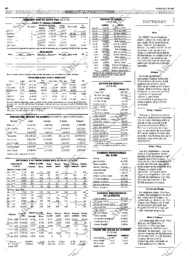 ABC MADRID 24-09-1999 página 64