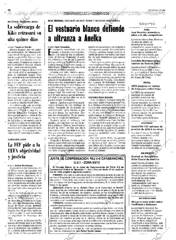 ABC MADRID 24-09-1999 página 70