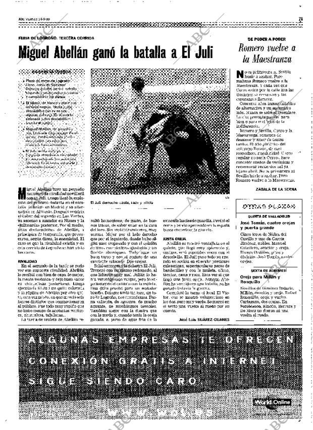 ABC MADRID 24-09-1999 página 71