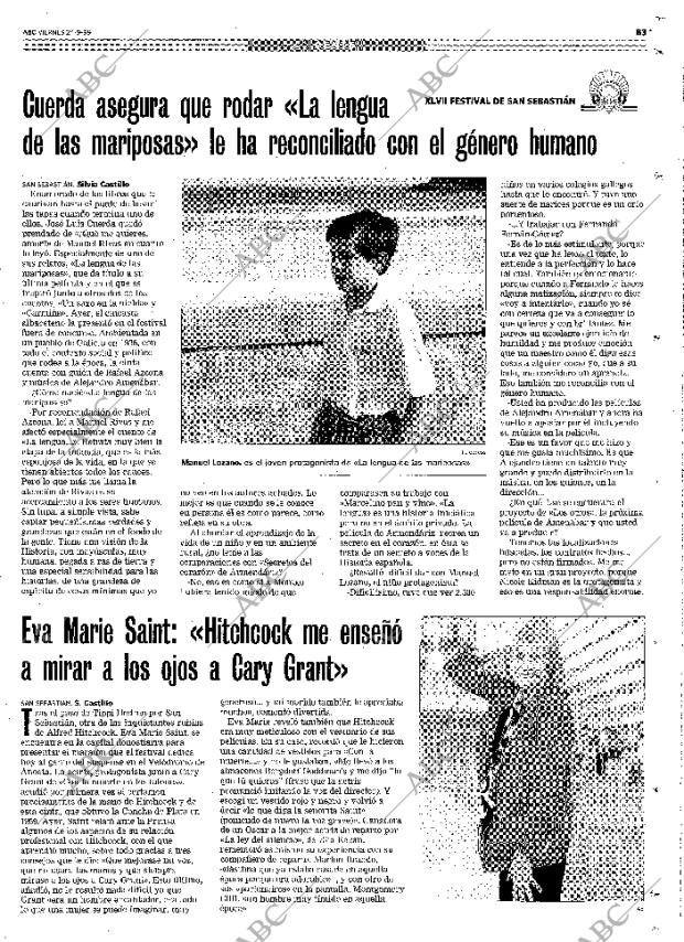 ABC MADRID 24-09-1999 página 83