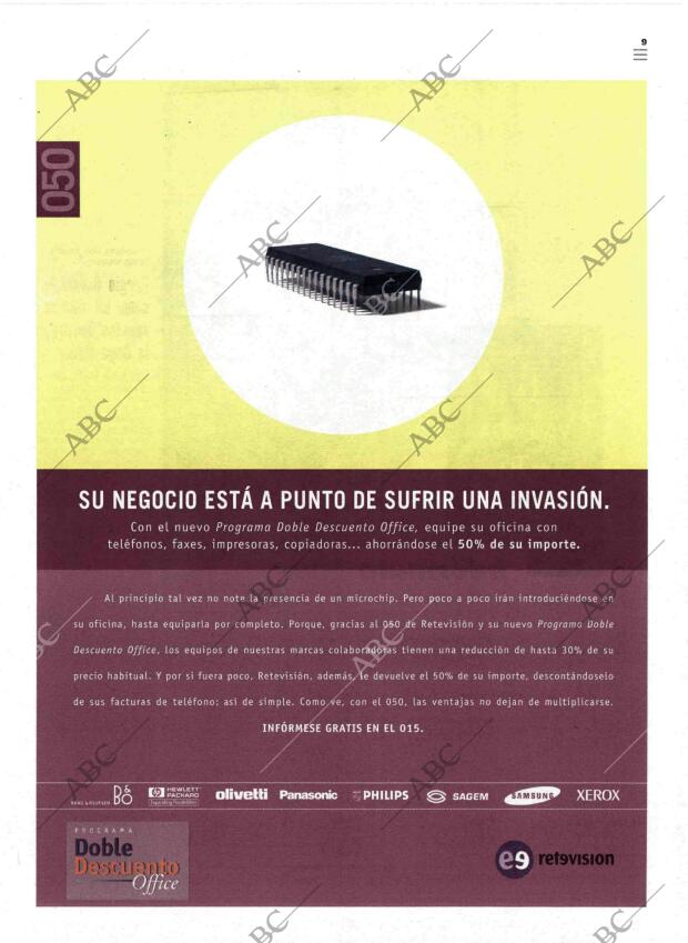 ABC MADRID 24-09-1999 página 9