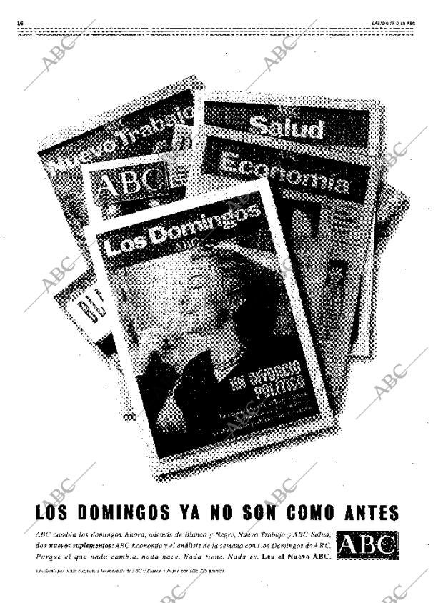 ABC MADRID 25-09-1999 página 16