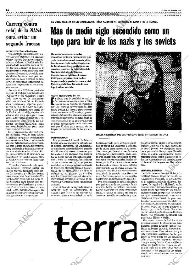 ABC MADRID 25-09-1999 página 38