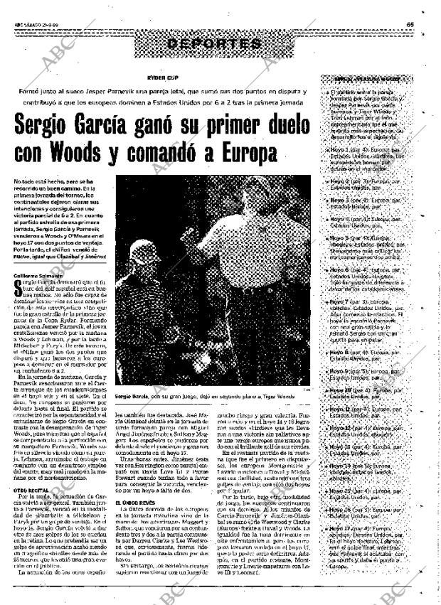 ABC MADRID 25-09-1999 página 65