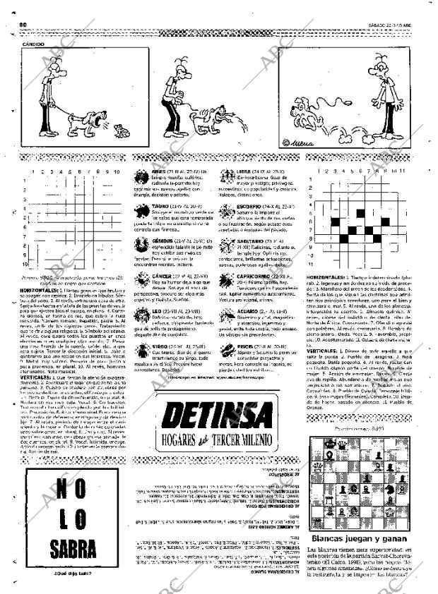 ABC MADRID 25-09-1999 página 80