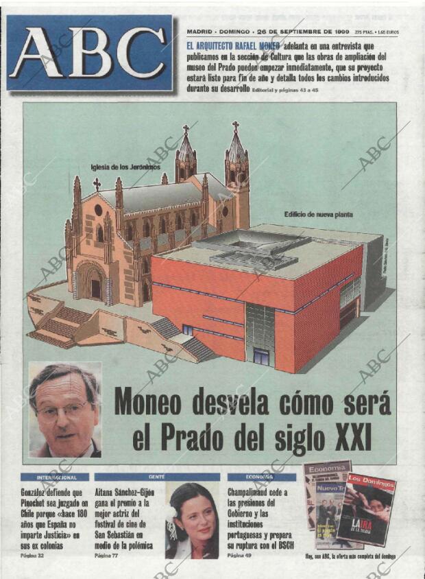 ABC MADRID 26-09-1999 página 1