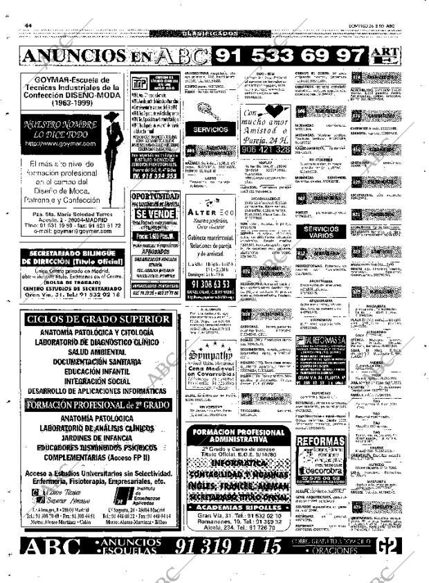ABC MADRID 26-09-1999 página 132