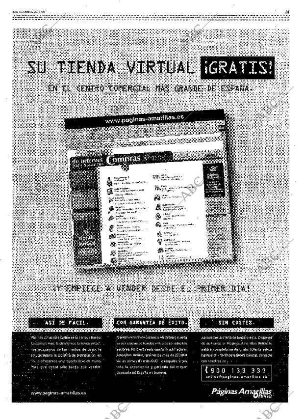 ABC MADRID 26-09-1999 página 31