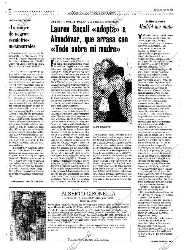 ABC MADRID 26-09-1999 página 46