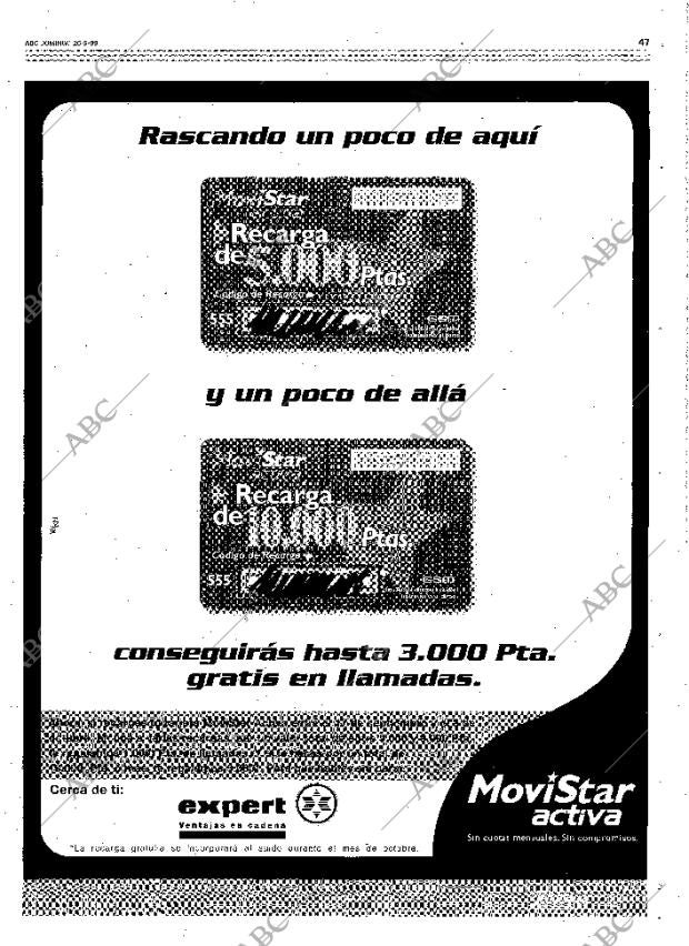 ABC MADRID 26-09-1999 página 47