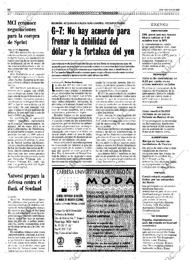ABC MADRID 26-09-1999 página 52