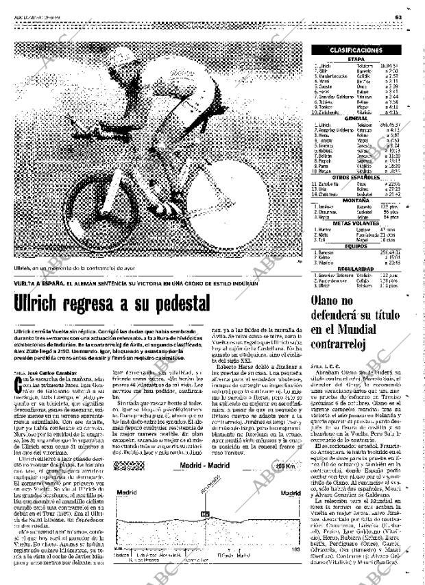ABC MADRID 26-09-1999 página 63